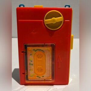 Rare Vintage 1982 Blue Box Wind-Up Musical Toy Walkman Made In Singapore Working